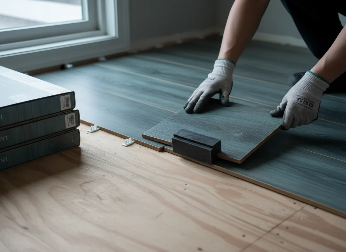 Luxury Vinyl Plank Installation company in Little River, KS